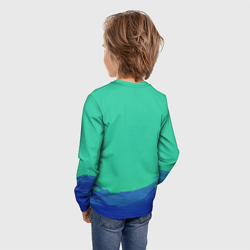 Детский лонгслив Марк Скаут - Разделение / 3D-принт – фото 4