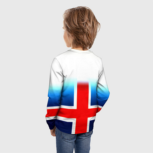 Детский лонгслив Liverpool Англия / 3D-принт – фото 4