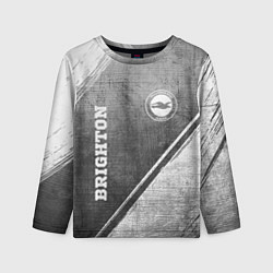 Детский лонгслив Brighton - grey gradient вертикально