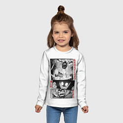 Лонгслив детский DanDaDan: Fight, цвет: 3D-принт — фото 2