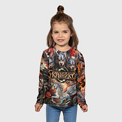 Лонгслив детский Кукрыниксы и мифические существа, цвет: 3D-принт — фото 2