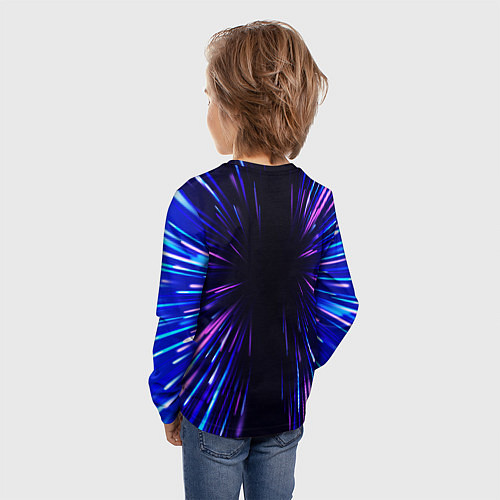 Детский лонгслив Lifan neon energy / 3D-принт – фото 4