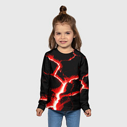 Лонгслив детский The rift, цвет: 3D-принт — фото 2