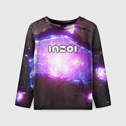 Детский лонгслив Inzoi космический фон