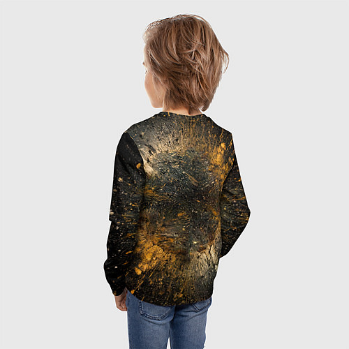 Детский лонгслив Циклокроссовый велосипед / 3D-принт – фото 4