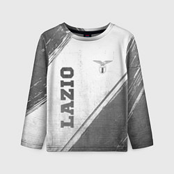 Детский лонгслив Lazio - white gradient вертикально