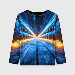 Лонгслив детский Шары в огне, цвет: 3D-принт