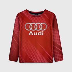 Лонгслив детский Audi - абстракция, цвет: 3D-принт