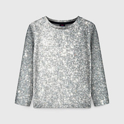 Лонгслив детский Серебро, цвет: 3D-принт