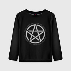 Лонгслив детский Winchesters from demons, цвет: 3D-принт