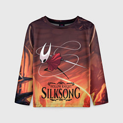 Лонгслив детский Герой Hollow knight silksong, цвет: 3D-принт