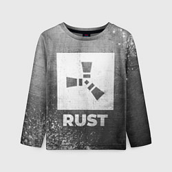 Лонгслив детский Rust - grey gradient, цвет: 3D-принт