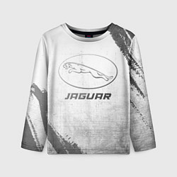 Лонгслив детский Jaguar - white gradient, цвет: 3D-принт