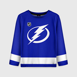 Лонгслив детский Tampa Bay Lightning - NHL team, цвет: 3D-принт
