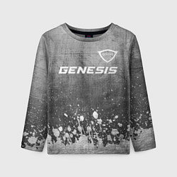 Лонгслив детский Genesis - grey gradient посередине, цвет: 3D-принт