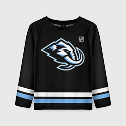 Лонгслив детский Utah Mammoth - NHL team, цвет: 3D-принт