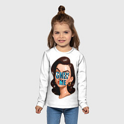 Лонгслив детский Only Me, цвет: 3D-принт — фото 2