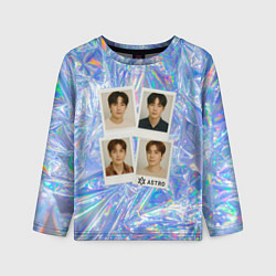Лонгслив детский Astro четыре фото, цвет: 3D-принт