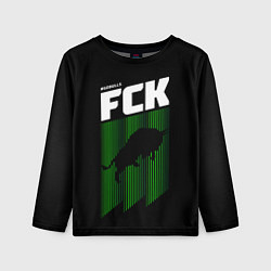 Лонгслив детский FC Krasnodar, цвет: 3D-принт