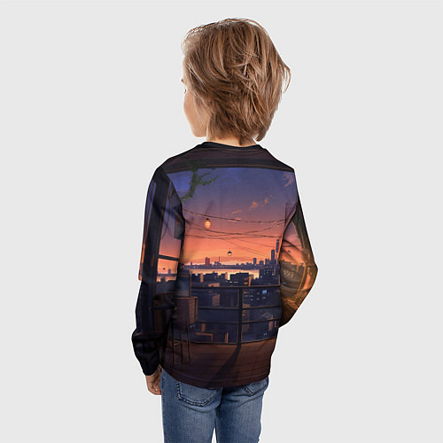 Детский лонгслив Bones в аниме / 3D-принт – фото 4