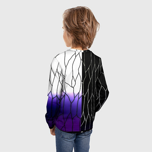 Детский лонгслив Monster energy steel / 3D-принт – фото 4