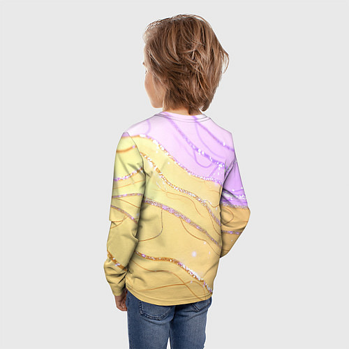 Детский лонгслив Lana Del Rey танцует / 3D-принт – фото 4