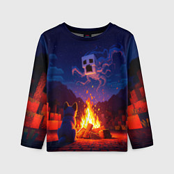 Детский лонгслив Собака и гаст