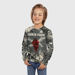 Лонгслив детский Linkin Park - Hybrid Theory, цвет: 3D-принт — фото 2