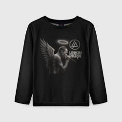 Лонгслив детский Честер Беннингтон - LP angel, цвет: 3D-принт