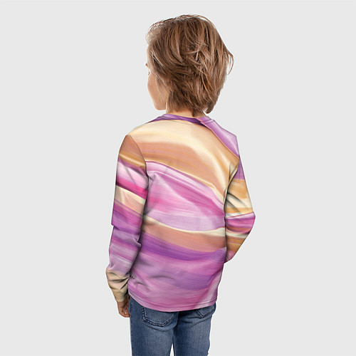 Детский лонгслив Lana Del Rey поет в микрофон / 3D-принт – фото 4