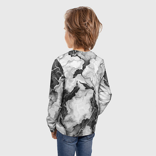 Детский лонгслив XXXTentacion облокотился об зеркало / 3D-принт – фото 4