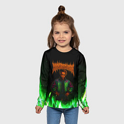 Лонгслив детский XXXTentacion hardcore, цвет: 3D-принт — фото 2