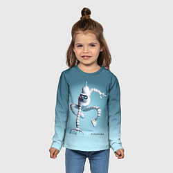 Лонгслив детский Spider Bender - meme, цвет: 3D-принт — фото 2