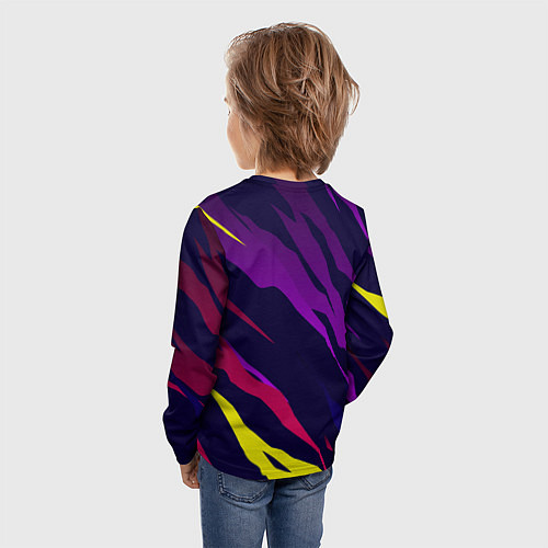 Детский лонгслив Саня в здании / 3D-принт – фото 4