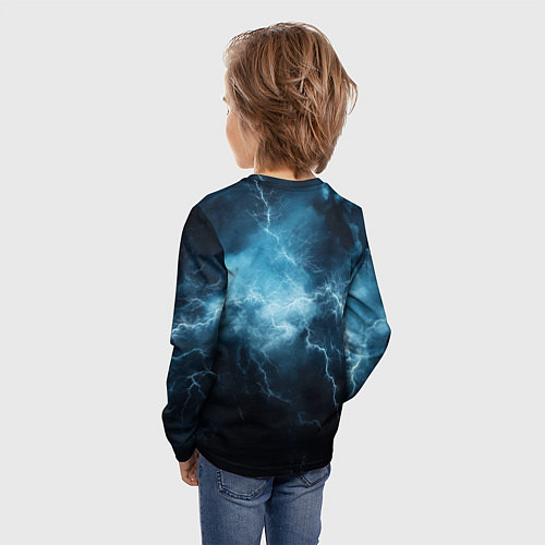 Детский лонгслив Sub-zero граффити / 3D-принт – фото 4