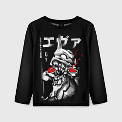 Лонгслив детский Ева 01 - Евангелион, цвет: 3D-принт