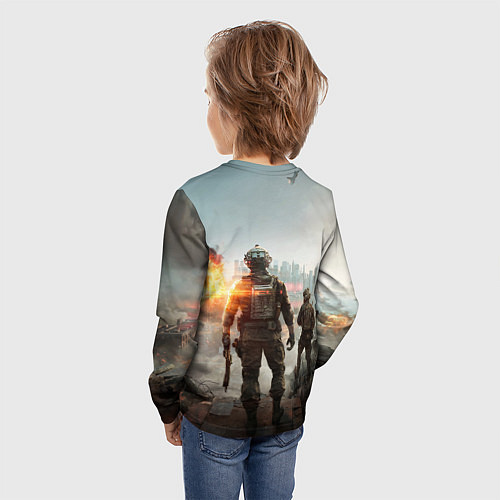 Детский лонгслив Битва за Бруклин из Battlefield 6 / 3D-принт – фото 4