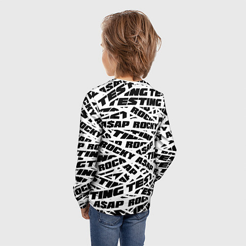 Детский лонгслив AAP Rocky barcelona / 3D-принт – фото 4