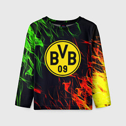 Детский лонгслив Borussia flame toxic