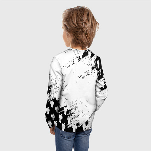 Детский лонгслив Juventus люди спорт / 3D-принт – фото 4