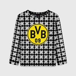 Детский лонгслив Borussia pattern geometry