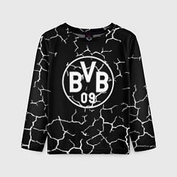 Детский лонгслив Borussia черно белые