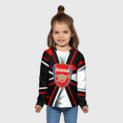 Лонгслив детский Arsenal umbrella corp, цвет: 3D-принт — фото 2