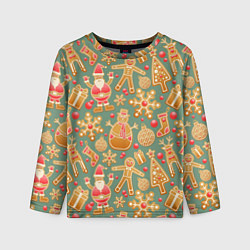 Детский лонгслив Имбирные пряники