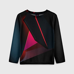 Детский лонгслив Geometric shapes