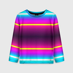 Детский лонгслив Color neon