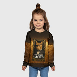 Лонгслив детский Великий Кэтсби, цвет: 3D-принт — фото 2