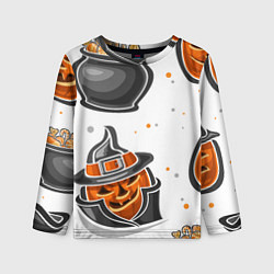 Лонгслив детский Candy halloween, цвет: 3D-принт