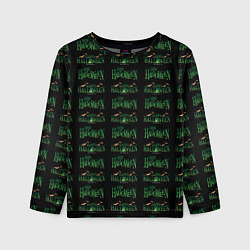 Детский лонгслив Halloween pattern