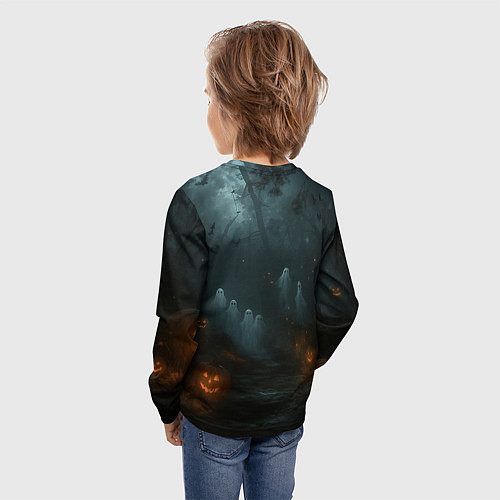 Детский лонгслив Вампир Сон Джин-Ву - Поднятие уровня в одиночку ан / 3D-принт – фото 4